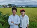 大野市の上田輝司さん夫妻がが作ったコシヒカリ玄米5Kg